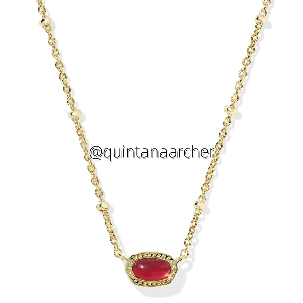 Mini Elisa Gold Satellite Short Pendant Necklace